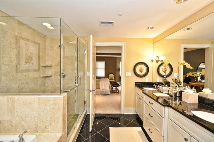 Remodeled bathroom